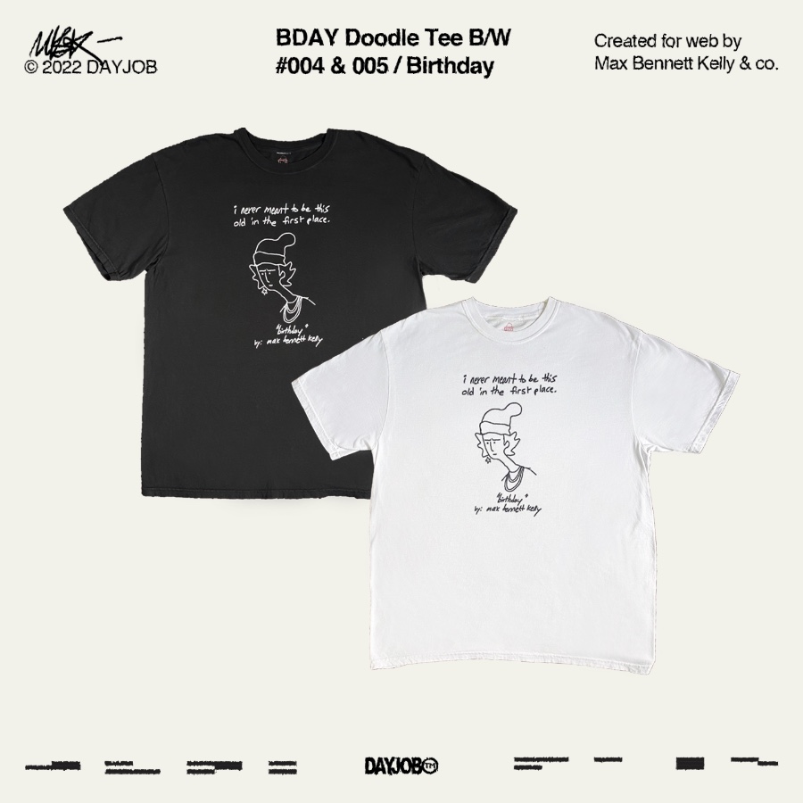 BDAY Doodle Tee