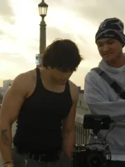 Me and Zay filming Loser videos