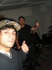 Me and Tyler finishing the True Modern Romance EP