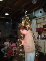 Nick singing These Eyes