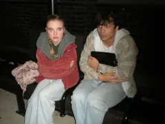 Me and Martha extremely cold