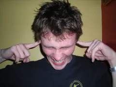 Caleb experiencing sensory overload