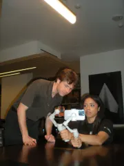 Clev and Jalon filming the Codename: TMR Show