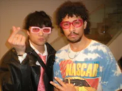 Me and Griffin at Jalon's Bday