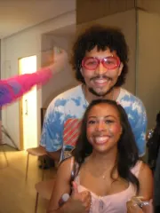 Griffin and Shanti at Jalon's Bday