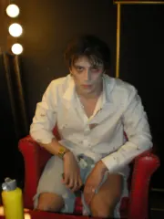 Me moggin in the makeup chair