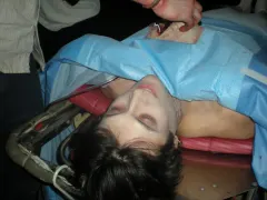 This was a cold gurney