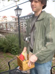 Clev covered the burger I was trying to photograph