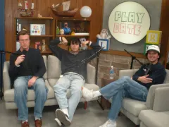 Me Mills and Will filming the Codename: TMR Show