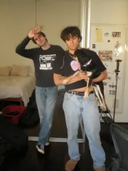 Me Milo and Blake after the Twitch Show