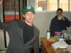 Clev and Adam filming the Codename: TMR Show