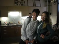 Clev Chloe and Tanner filming the Codename: TMR Show