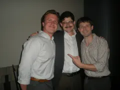Clev Adam and Mills at the Content premiere