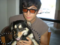 Me and Milo up close and dangerous