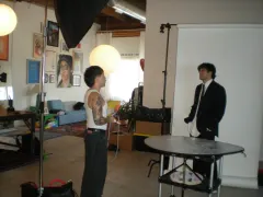 Me and Josco doing headshots