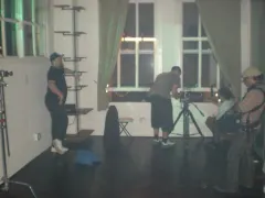 On set
