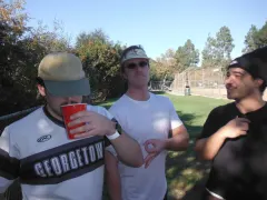 Bat Mills and The Killer playing Sloshball