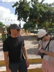 Clev and Andrés in Mérida