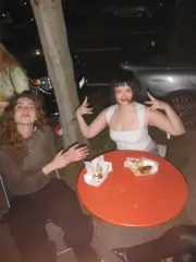 Ava and Kate and Streetdog(s)