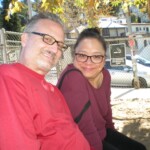 Mom & Dad at the Silverlake Dog Park