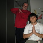 Me and Dad being goofy