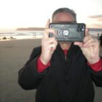 Dad taking a photo with zero headroom
