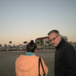Mom & Dad outside Hotel Del Coronado