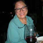 Mom at an Italian restaurant