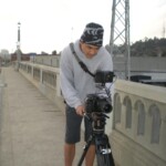 Zay filming the Loser content