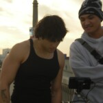 Me and Zay filming Loser videos
