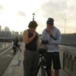 Me and Zay on the Dogtown bridge