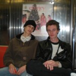 Caleb and Anden on the 1 train