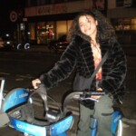 Jalon on a citi bike
