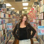 Greta at Book Off