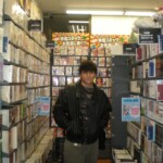 Me at Book Off (reverse angle)