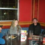 Dan Rae Chris and me at Red Robin