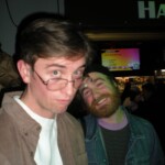 Chris and Andy at Uncle Mo's