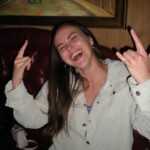 Abby lookin fuckin sick at El Compadre