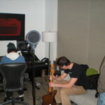 Remy Benzi and Chris at Arcade after we made "Long Way To Go"