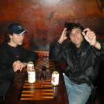 Me and Josí at Blue & Gold