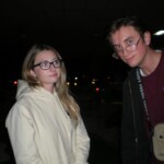 Chris and Rae at Tower Lanes