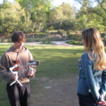 Clev and Choe filming the TMR Show