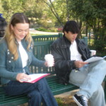 Me and Chloe filming TMR Show