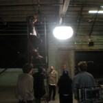 On set filming This Conversation MV