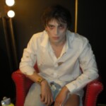 Me moggin in the makeup chair