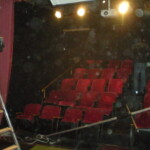 The stage