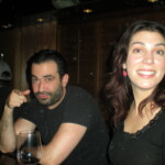 Jess and Arta at Lily's