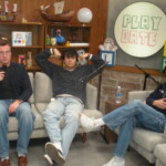 Me Mills and Will filming the TMR Show