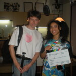 Clev and Jalon filming the TMR Show