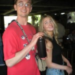 Chris and Rae at Universal Studios
